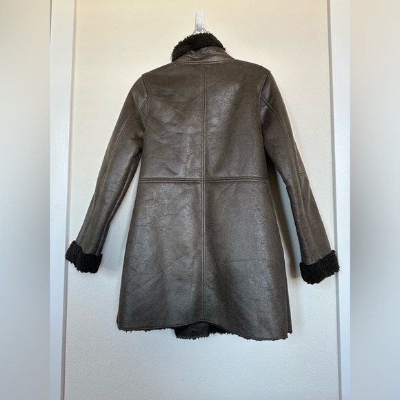 Ellen Tracy | Faux Fur Coat | Brown | XS - Picture 4 of 6